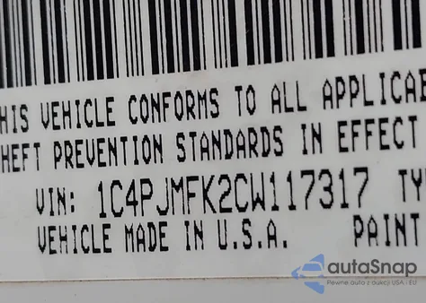 2012 Jeep Liberty Limited Jet Edition from USA, damaged, VIN 1C4PJMFK2CW117317